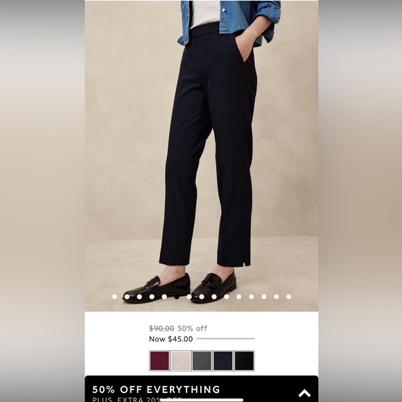 Banana Republic Hayden Pants, 27p / 4p Bundle - Picture 2 of 6